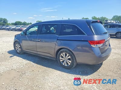 Drugie zdjęcie samochodu z przodu: 2015 HONDA ODYSSEY EXL VIN:5FNRL5H66FB100019 - miniatura