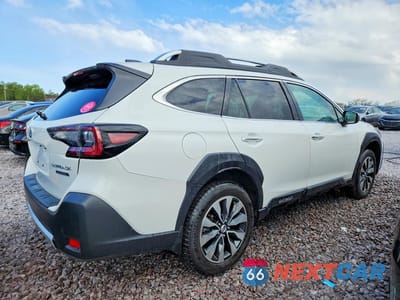 Trzecie zdjęcie samochodu z tyłu: 2024 SUBARU OUTBACK TOURING VIN:4S4BTAPC7R3250400 - miniatura