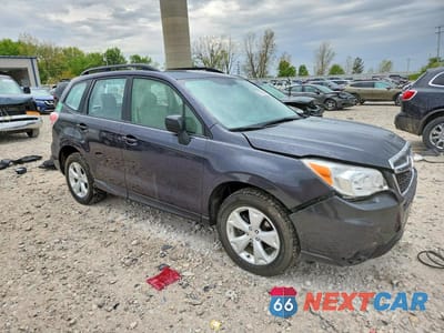 Czwarte zdjęcie samochodu z boku: 2015 SUBARU FORESTER 2.5I VIN:JF2SJABC6FH555792 - miniatura