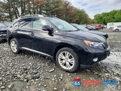 Czwarte zdjęcie samochodu z boku: 2011 LEXUS RX 450H VIN:JTJBC1BA4B2037584 - miniatura