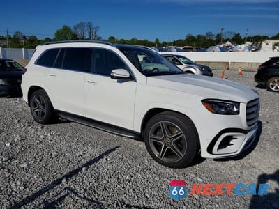Czwarte zdjęcie samochodu z boku: 2026 MERCEDES-BENZ GLS 450 4MATIC VIN:4JGFF5KE1TB561326 - miniatura