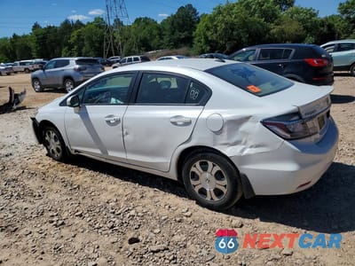 Drugie zdjęcie samochodu z przodu: 2014 HONDA CIVIC HYBRID L VIN:19XFB4F35EE200156 - miniatura