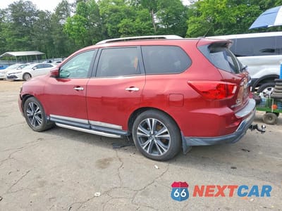 Drugie zdjęcie samochodu z przodu: 2018 NISSAN PATHFINDER PLATINUM VIN:5N1DR2MN3JC637971 - miniatura
