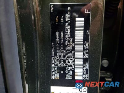 Zdjęcie 13 z 13 samochodu: 2022 LEXUS NX 350 VIN:JTJGGCEZ7N2003778 - miniatura