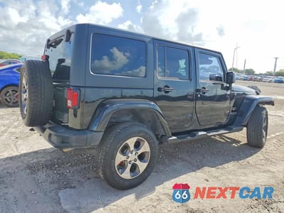 Trzecie zdjęcie samochodu z tyłu: 2016 JEEP WRANGLER UNLIMITED SAHARA VIN:1C4BJWEG1GL283693 - miniatura