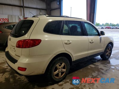 Trzecie zdjęcie samochodu z tyłu: 2007 HYUNDAI SANTA FE VIN:5NMSG13D07H086042 - miniatura