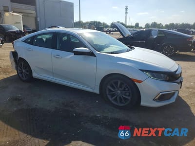 Czwarte zdjęcie samochodu z boku: 2020 HONDA CIVIC EX VIN:19XFC1F34LE000734 - miniatura