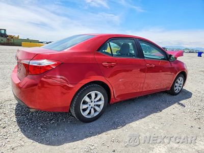 Trzecie zdjęcie samochodu z tyłu: 2016 TOYOTA COROLLA LE VIN:2T1BURHE0GC688115 - miniatura
