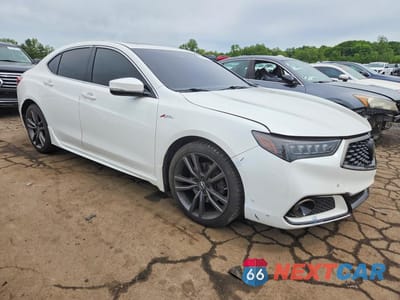 Czwarte zdjęcie samochodu z boku: 2015 ACURA TLX ADVANCE VIN:19UUB3F71FA003866 - miniatura