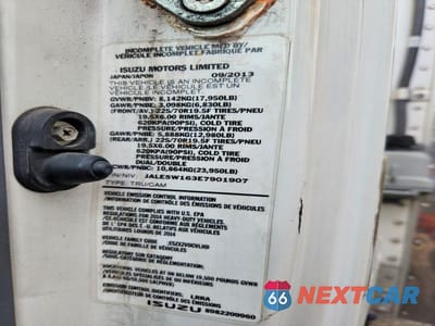 Zdjęcie 12 z 12 samochodu: 2014 ISUZU NQR REFRIGERATED BOX TRUCK VIN:JALE5W163E7901907 - miniatura