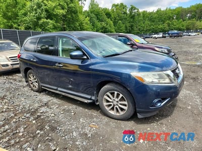 Czwarte zdjęcie samochodu z boku: 2014 NISSAN PATHFINDER S VIN:5N1AR2MM0EC657806 - miniatura