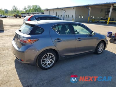 Trzecie zdjęcie samochodu z tyłu: 2013 LEXUS CT 200 VIN:JTHKD5BH1D2148440 - miniatura