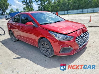 Czwarte zdjęcie samochodu z boku: 2019 HYUNDAI ACCENT SE VIN:3KPC24A37KE077109 - miniatura