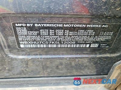 Zdjęcie 13 z 13 samochodu: 2019 BMW X1 SDRIVE28I VIN:WBXHU7C57K5L12008 - miniatura