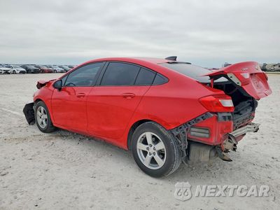 Drugie zdjęcie samochodu z przodu: 2017 CHEVROLET CRUZE LS VIN:1G1BC5SM8H7216395 - miniatura