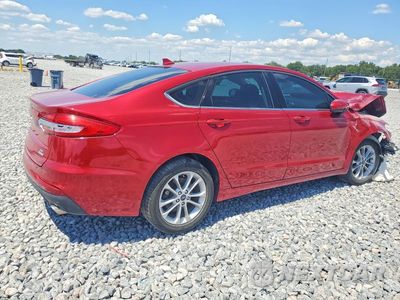 Trzecie zdjęcie samochodu z tyłu: 2020 FORD FUSION SE VIN:3FA6P0HD8LR135878 - miniatura