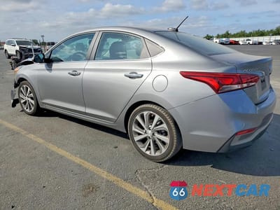 Drugie zdjęcie samochodu z przodu: 2022 HYUNDAI ACCENT LIMITED VIN:3KPC34A66NE157478 - miniatura