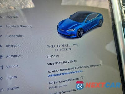 Zdjęcie 9 z 12 samochodu: 2018 TESLA MODEL S VIN:5YJSA1E20JF243493 - miniatura