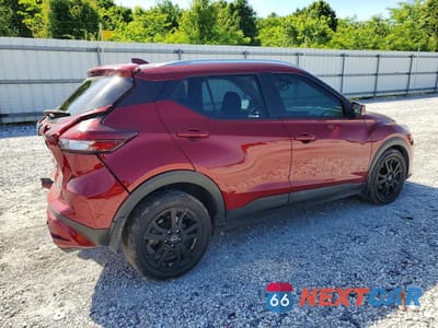 Trzecie zdjęcie samochodu z tyłu: 2022 NISSAN KICKS SV VIN:3N1CP5CV9NL480551 - miniatura