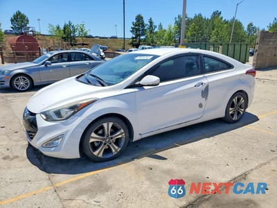 2014 HYUNDAI ELANTRA COUPE BASE KMHDH6AH6EU029595 - główne zdjęcie licytacji z USA - miniatura