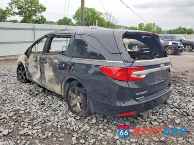 Drugie zdjęcie samochodu z przodu: 2020 HONDA ODYSSEY EXL VIN:5FNRL6H71LB050947 - miniatura