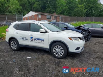 Czwarte zdjęcie samochodu z boku: 2016 NISSAN ROGUE S VIN:KNMAT2MT1GP640327 - miniatura