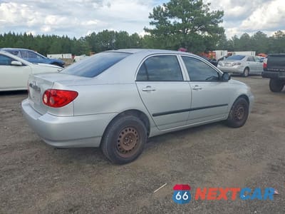 Trzecie zdjęcie samochodu z tyłu: 2006 TOYOTA COROLLA CE VIN:JTDBR32E760062108 - miniatura