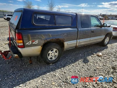 Trzecie zdjęcie samochodu z tyłu: 1999 CHEVROLET SILVERADO K1500 VIN:2GCEK19T3X1142540 - miniatura