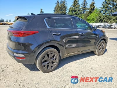 Trzecie zdjęcie samochodu z tyłu: 2020 KIA SPORTAGE S VIN:KNDP6CAC5L7646993 - miniatura