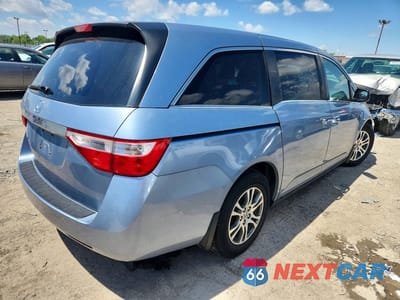 Trzecie zdjęcie samochodu z tyłu: 2013 HONDA ODYSSEY EX VIN:5FNRL5H47DB042157 - miniatura