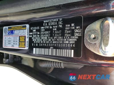 Zdjęcie 12 z 12 samochodu: 2026 KIA SPORTAGE LX VIN:5XYK23DFXTG385844 - miniatura