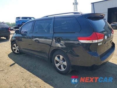 Drugie zdjęcie samochodu z przodu: 2011 TOYOTA SIENNA LE VIN:5TDKK3DC7BS150387 - miniatura