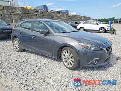 Czwarte zdjęcie samochodu z boku: 2014 MAZDA 3 GRAND TOURING VIN:JM1BM1M37E1163429 - miniatura