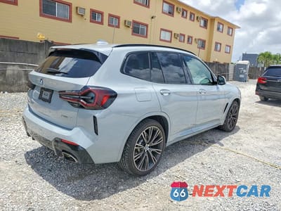 Trzecie zdjęcie samochodu z tyłu: 2023 BMW X3 SDRIVE30I VIN:5UX43DP0XP9N98219 - miniatura
