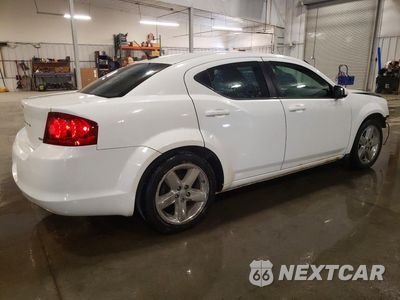 Trzecie zdjęcie samochodu z tyłu: 2014 DODGE AVENGER SXT VIN:1C3CDZCB6EN119236 - miniatura
