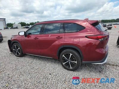 Drugie zdjęcie samochodu z przodu: 2021 TOYOTA HIGHLANDER XSE VIN:5TDLZRAH9MS049583 - miniatura