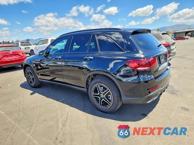 Drugie zdjęcie samochodu z przodu: 2021 MERCEDES-BENZ GLC 300 4MATIC VIN:W1N0G8EB1MV292702 - miniatura