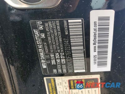 Zdjęcie 12 z 12 samochodu: 2014 MERCEDES-BENZ E 550 VIN:WDDKK7DF7EF223947 - miniatura