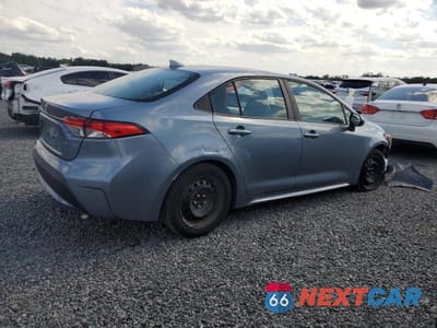 Trzecie zdjęcie samochodu z tyłu: 2021 TOYOTA COROLLA LE VIN:5YFEPMAE3MP189564 - miniatura