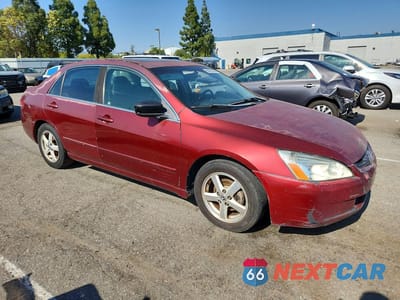 Czwarte zdjęcie samochodu z boku: 2003 HONDA ACCORD EX VIN:JHMCM56633C068353 - miniatura