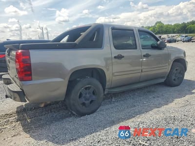 Trzecie zdjęcie samochodu z tyłu: 2007 CHEVROLET AVALANCHE C1500 VIN:3GNEC120X7G283925 - miniatura