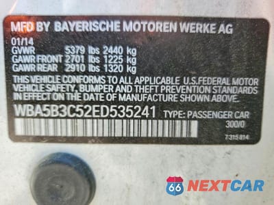 Zdjęcie 12 z 12 samochodu: 2014 BMW 535 XI VIN:WBA5B3C52ED535241 - miniatura