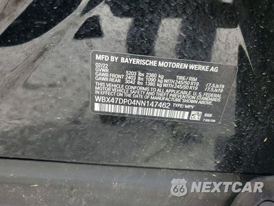 Zdjęcie 13 z 13 samochodu: 2022 BMW X3 SDRIVE30I VIN:WBX47DP04NN147462 - miniatura