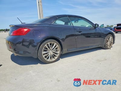 Trzecie zdjęcie samochodu z tyłu: 2011 INFINITI G37 CONVERTIBLE BASE VIN:JN1CV6FE7BM951735 - miniatura