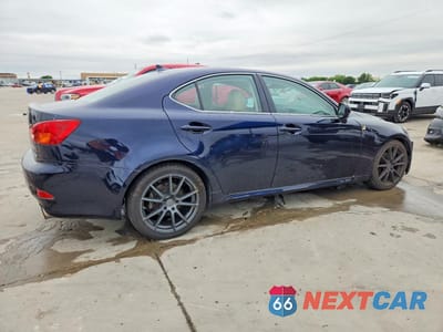 Trzecie zdjęcie samochodu z tyłu: 2007 LEXUS IS 250 VIN:JTHBK262472047715 - miniatura