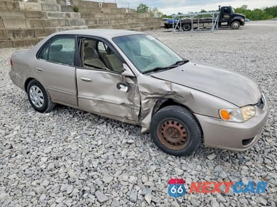 Czwarte zdjęcie samochodu z boku: 2002 TOYOTA COROLLA LE VIN:2T1BR12E72C562323 - miniatura