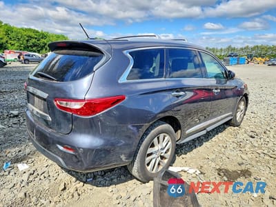 Trzecie zdjęcie samochodu z tyłu: 2013 INFINITI JX35 BASE VIN:5N1AL0MM3DC319207 - miniatura