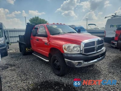 Czwarte zdjęcie samochodu z boku: 2007 DODGE RAM 3500 ST VIN:3D6WH48A17G778542 - miniatura