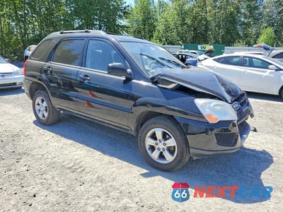 Czwarte zdjęcie samochodu z boku: 2009 KIA SPORTAGE LX VIN:KNDJF724197573702 - miniatura