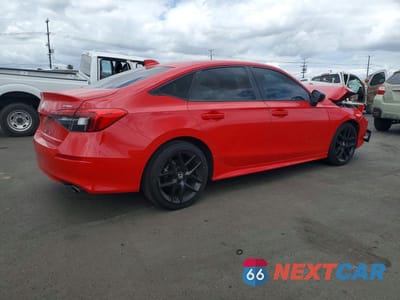 Trzecie zdjęcie samochodu z tyłu: 2022 HONDA CIVIC SPORT VIN:2HGFE2F50NH599089 - miniatura